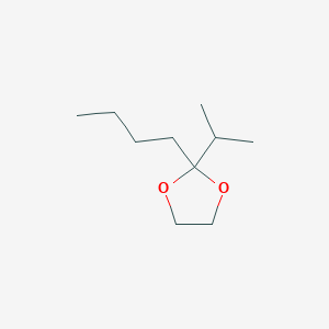 1,3-Dioxolane, 2-butyl-2-(1-methylethyl)-