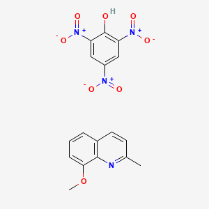 8-Methoxy-2-methylquinoline;2,4,6-trinitrophenol