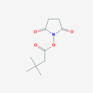 1-[(3,3-Dimethylbutanoyl)oxy]pyrrolidine-2,5-dione