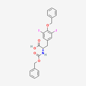 O-Benzyl-N-[(benzyloxy)carbonyl]-3,5-diiodo-L-tyrosine