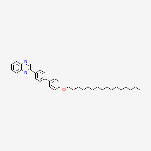 2-[4'-(Hexadecyloxy)[1,1'-biphenyl]-4-yl]quinoxaline