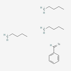 Benzylidenetantalum;pentane