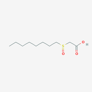 Acetic acid, (octylsulfinyl)-