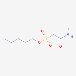 4-Iodobutyl 2-amino-2-oxoethane-1-sulfonate