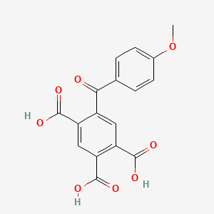 1,2,4-Benzenetricarboxylic acid, 5-(4-methoxybenzoyl)-