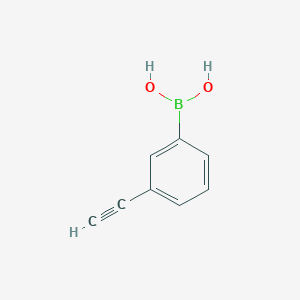 B1456584 (3-Ethynylphenyl)boronic acid CAS No. 1189127-05-6