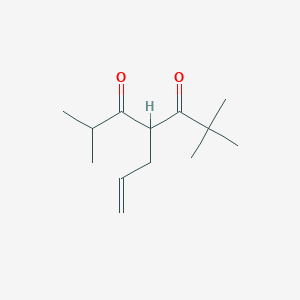 3,5-Heptanedione, 2,2,6-trimethyl-4-(2-propenyl)-