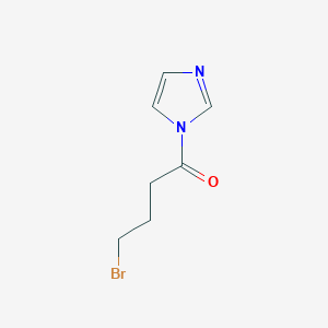 4-Bromo-1-(1H-imidazol-1-yl)butan-1-one