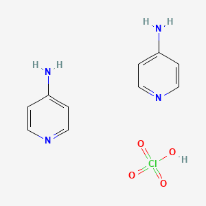 Perchloric acid;pyridin-4-amine