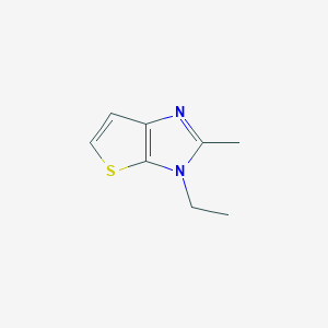 3-Ethyl-2-methyl-3H-thieno[2,3-d]imidazole