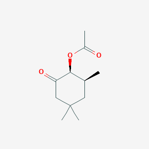 (1S,2S)-2,4,4-Trimethyl-6-oxocyclohexyl acetate