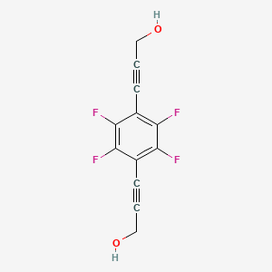 3,3'-(2,3,5,6-Tetrafluoro-1,4-phenylene)di(prop-2-yn-1-ol)