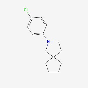 2-(4-Chlorophenyl)-2-azaspiro[4.4]nonane