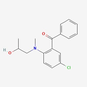 Methanone, [5-chloro-2-[(2-hydroxypropyl)methylamino]phenyl]phenyl-