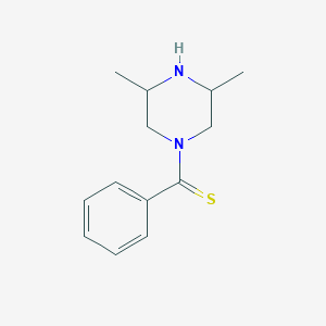 (3,5-Dimethylpiperazin-1-yl)(phenyl)methanethione