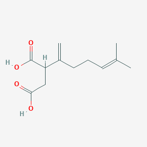 2-(6-Methylhepta-1,5-dien-2-yl)butanedioic acid