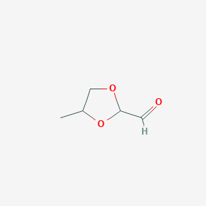 4-Methyl-1,3-dioxolane-2-carbaldehyde