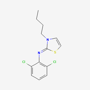 (2Z)-3-Butyl-N-(2,6-dichlorophenyl)-1,3-thiazol-2(3H)-imine