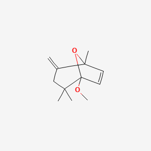 1-Methoxy-2,2,5-trimethyl-4-methylidene-8-oxabicyclo[3.2.1]oct-6-ene