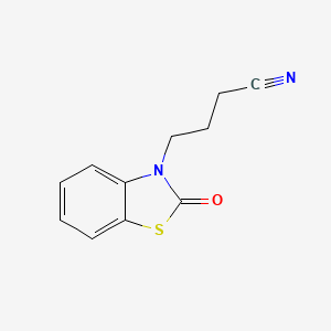 4-(2-Oxo-1,3-benzothiazol-3(2H)-yl)butanenitrile