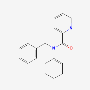 N-Benzyl-N-(cyclohex-1-en-1-yl)pyridine-2-carboxamide