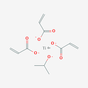 Titanium, (2-propanolato)tris(2-propenoato-kappaO)-, (T-4)-