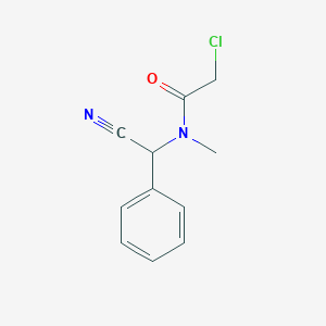 2-Chloro-N-[cyano(phenyl)methyl]-N-methylacetamide