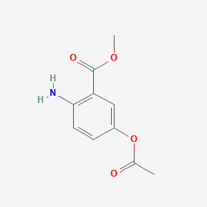 Methyl 5-(acetyloxy)-2-aminobenzoate