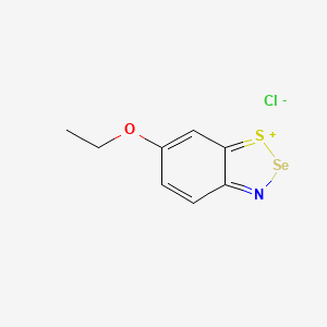 6-Ethoxy-1,2,3-benzothiaselenazol-2-ium chloride