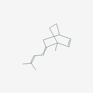 1-Methyl-6-(3-methylbut-2-en-1-ylidene)bicyclo[2.2.2]oct-2-ene