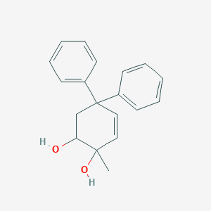 2-Methyl-5,5-diphenylcyclohex-3-ene-1,2-diol