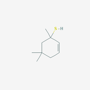 1,5,5-Trimethylcyclohex-2-ene-1-thiol