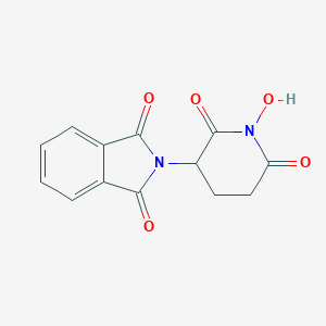 molecular formula C13H10N2O5 B145665 N-Hydroxythalidomide CAS No. 126663-38-5
