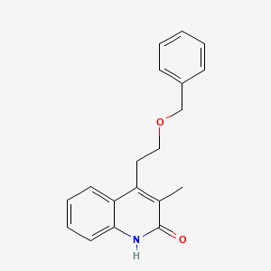 4-[2-(Benzyloxy)ethyl]-3-methylquinolin-2(1H)-one