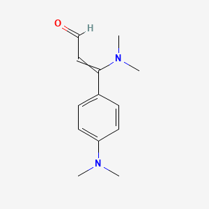 3-(Dimethylamino)-3-[4-(dimethylamino)phenyl]prop-2-enal