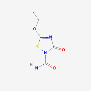 5-Ethoxy-N-methyl-3-oxo-1,2,4-thiadiazole-2(3H)-carboxamide