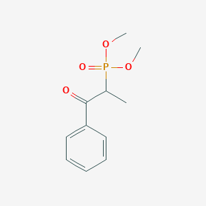 Dimethyl (1-oxo-1-phenylpropan-2-yl)phosphonate