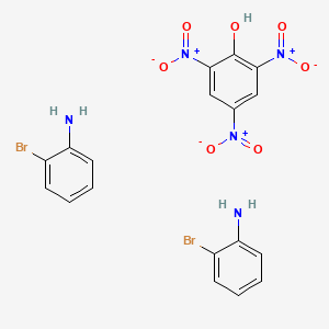 2-Bromoaniline;2,4,6-trinitrophenol