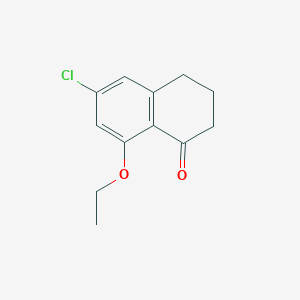 6-Chloro-8-ethoxy-3,4-dihydronaphthalen-1(2H)-one