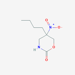 2H-1,3-Oxazin-2-one, 5-butyltetrahydro-5-nitro-