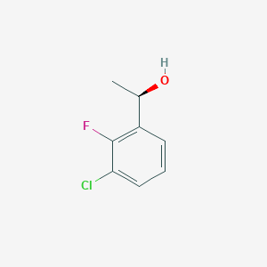 molecular formula C8H8ClFO B1456663 (1R)-1-(3-氯-2-氟苯基)乙醇 CAS No. 1344948-86-2