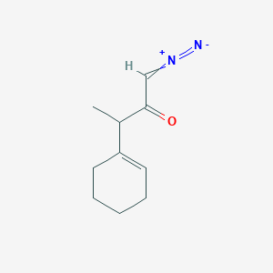 3-(Cyclohex-1-en-1-yl)-1-diazoniobut-1-en-2-olate