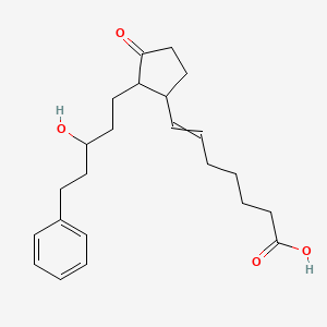 7-[2-(3-Hydroxy-5-phenylpentyl)-3-oxocyclopentyl]hept-6-enoic acid