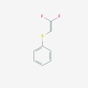 [(2,2-Difluoroethenyl)sulfanyl]benzene