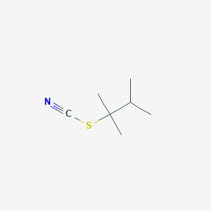 2,3-Dimethylbutan-2-yl thiocyanate