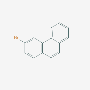 Phenanthrene, 3-bromo-10-methyl-