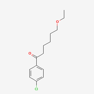 1-(4-Chlorophenyl)-6-ethoxyhexan-1-one