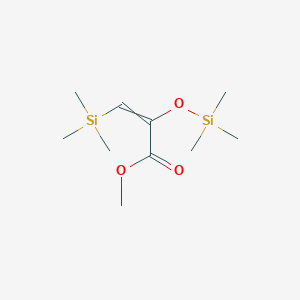 Methyl 3-(trimethylsilyl)-2-[(trimethylsilyl)oxy]prop-2-enoate