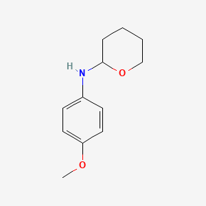 N-(4-Methoxyphenyl)oxan-2-amine