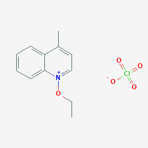 1-Ethoxy-4-methylquinolin-1-ium perchlorate